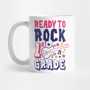 Rocking 1st Grade Funny Kids School Rock Back to School Mug